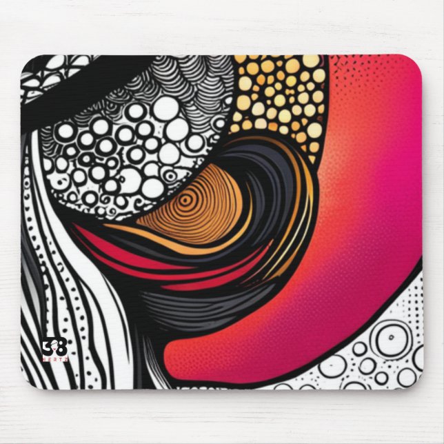 Hats Off Mouse Mat (Front)