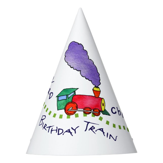 Hats Off to All Aboard the Birthday Train (Front)