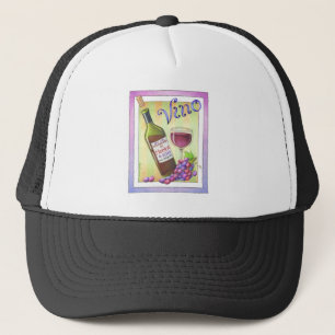 HATS - VINO! You Had Me at MERLOT!