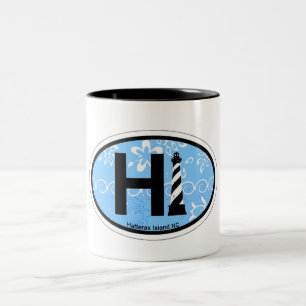 Hatteras Island. Two-Tone Coffee Mug