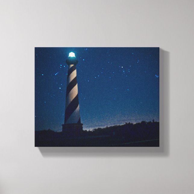 Hatteras Light. Canvas Print (Front)