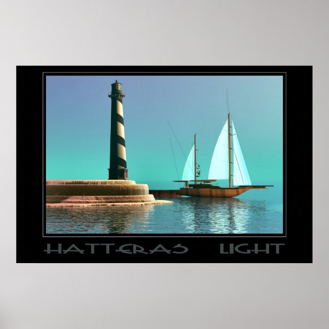 HATTERAS  LIGHT POSTER (Front)