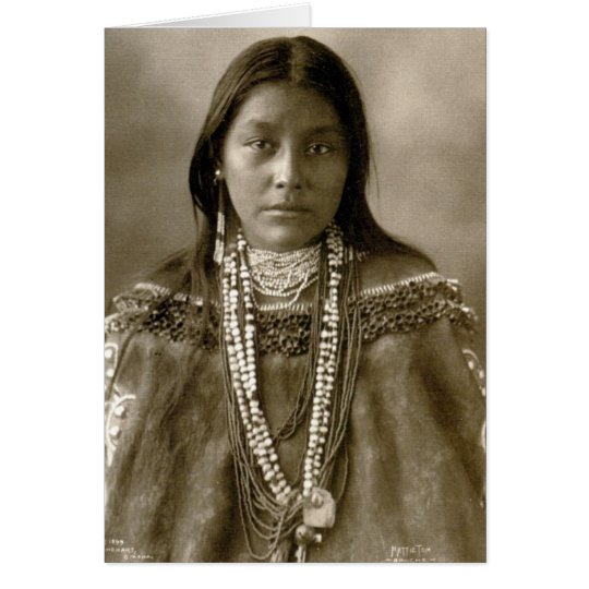 Hattie Tom, Chiricahua Apache Card