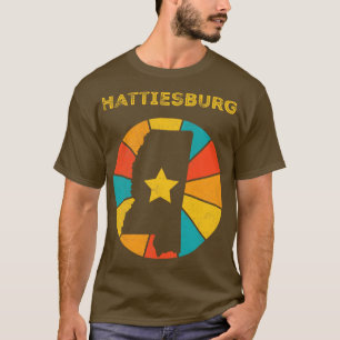 Hattiesburg Mississippi Vintage Distressed Souveni T-Shirt