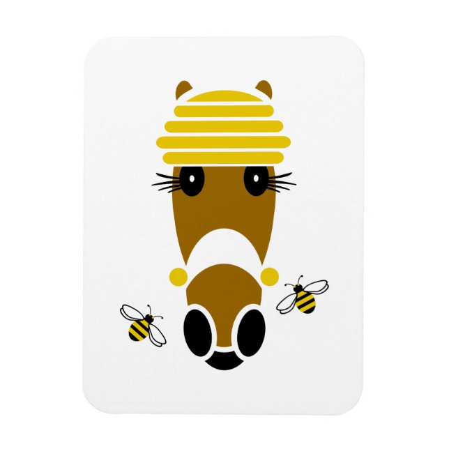 Hattingdon Beehive Hat Magnet (Vertical)