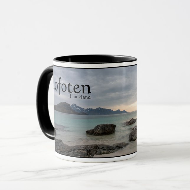 Haukland Beach Mug (Front Left)