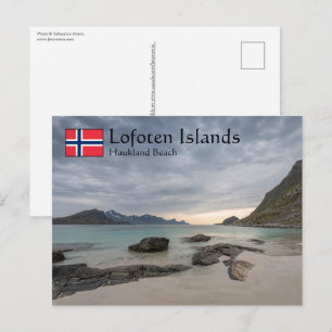 Haukland Beach Postcard