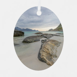 Haukland Lofoten Metal Tree Decoration