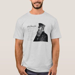 haul away joe sea shanty song with sea captain T-Shirt