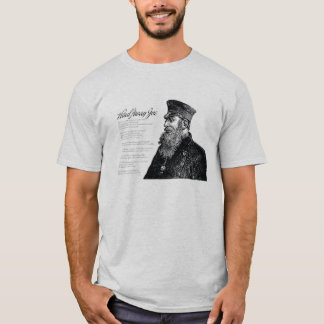 haul away joe sea shanty song with sea captain T-Shirt