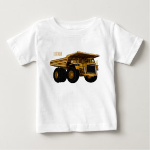 Haul truck cartoon illustration baby T-Shirt