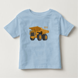 Haul truck cartoon illustration toddler T-Shirt