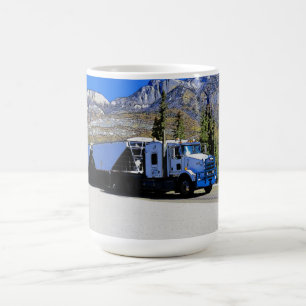 Hauling the Grain - Freight Truck Driver   Coffee Mug
