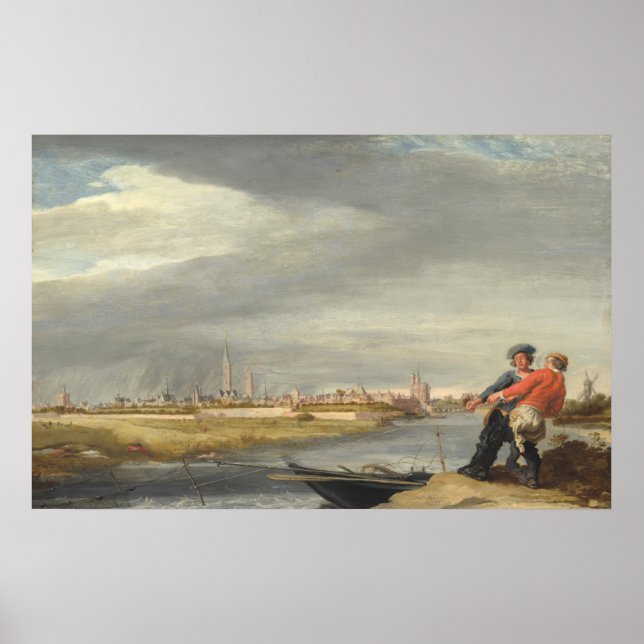 Hauling the Net - Dirk Hardenstein Fine Art Poster (Front)