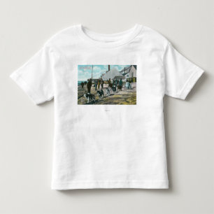Hauling Water with DogsNome, AK Toddler T-Shirt
