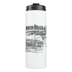 Haunchhwood Brick and Tile Logo (Nuneaton) Thermal Tumbler