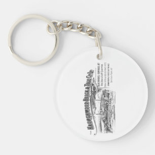 Haunchwood Brick and Tile Nuneaton Key Ring