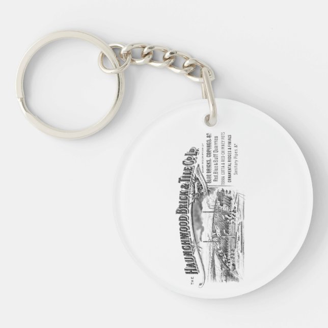 Haunchwood Brick and Tile Nuneaton Key Ring (Front)