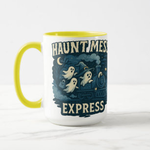 Haunt Mess Express   Halloween Mug