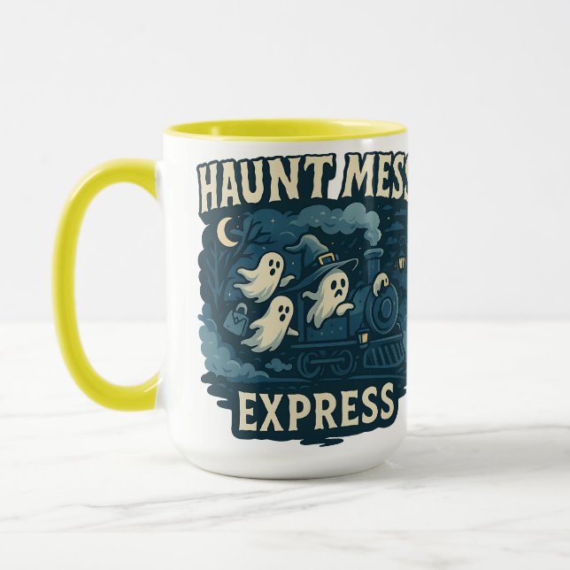 Haunt Mess Express | Halloween Mug (Left)