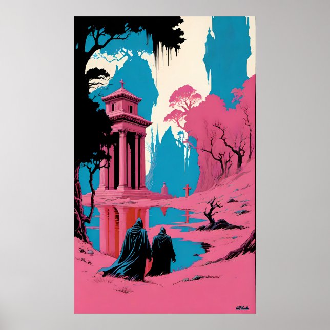 Haunt of the New Wave Knights Templar Poster (Front)