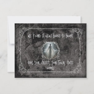 Haunt Our First House Moving Postcard