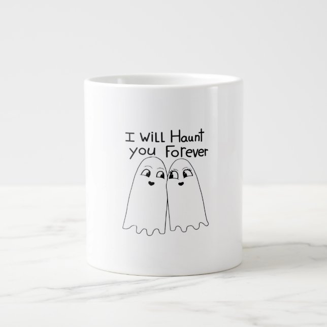 Haunt You - Till Death Do Us Classic  Large Coffee Mug (Front)