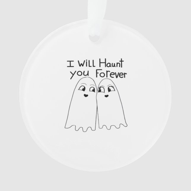 Haunt You - Till Death Do Us Classic  Ornament (Front)