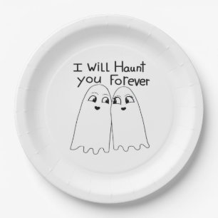 Haunt You - Till Death Do Us Classic  Paper Plate