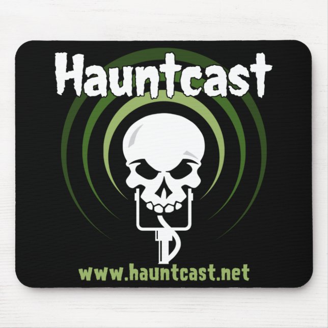 Hauntcast Mousepad (Front)