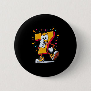 Haunted 67 Funny Sick Seven Meme Halloween Costume 6 Cm Round Badge