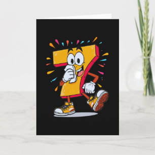 Haunted 67 Funny Sick Seven Meme Halloween Costume Card