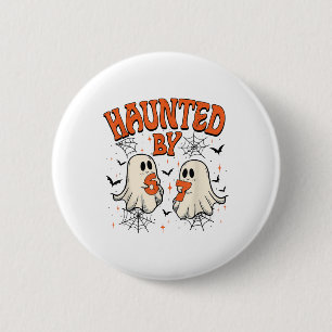 Haunted 67 Meme Six Seven 6-7 Funny Internet Joke 6 Cm Round Badge