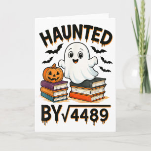 Haunted 67 Meme Six Seven 6-7 Funny Internet Joke  Card