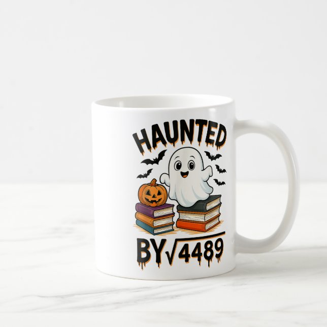 Haunted 67 Meme Six Seven 6-7 Funny Internet Joke  Coffee Mug (Right)