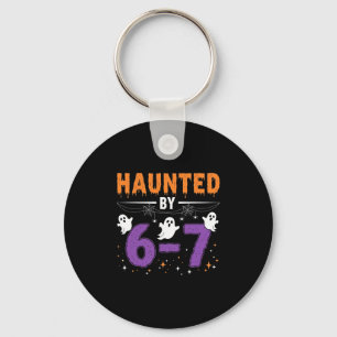 Haunted 67 Number 67 Six Seven Meme Key Ring