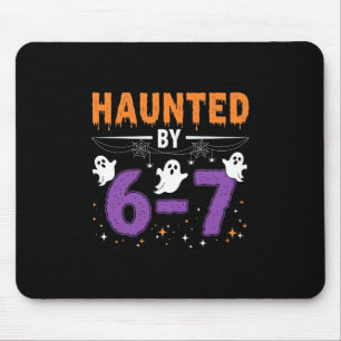 Haunted 67 Number 67 Six Seven Meme Mouse Mat