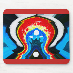 Haunted art mouse mat