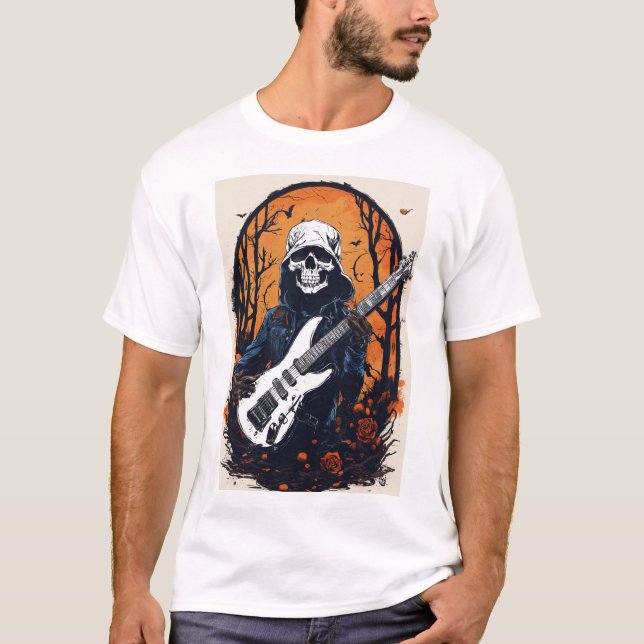 Haunted band t shirt  (Front)