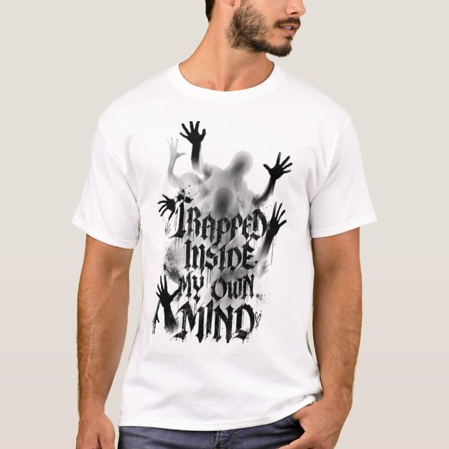 haunted basic tshirt  (Front)