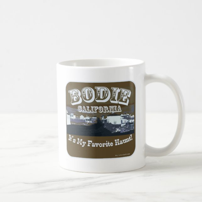 Haunted Bodie California Coffee Mug (Right)