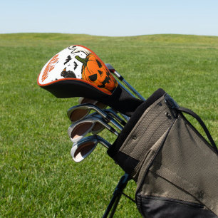 Haunted by 67 Funny Ghost And Pumpkin Halloween Golf Head Cover