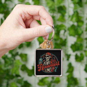 Haunted By 67 Funny Halloween Six Seven 67 Meme Key Ring