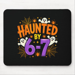Haunted By 67 Funny Six Seven Meme Soky Ghost Hall Mouse Mat