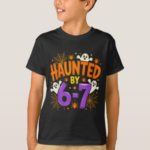 Haunted By 67 Funny Six Seven Meme Soky Ghost Hall T-Shirt