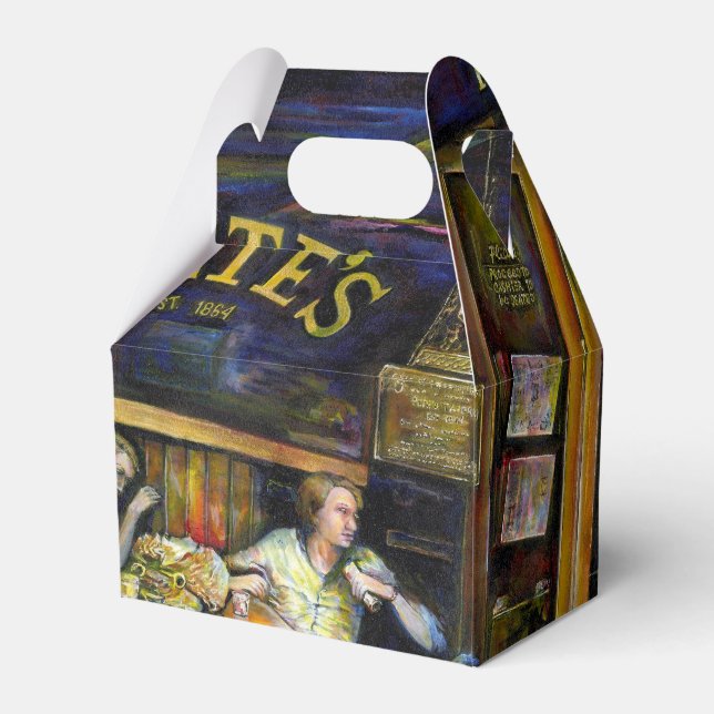 Haunted by the Amorphous Shape of Shadows Favour Box (Back Side)