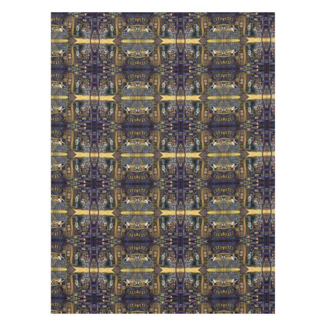 Haunted by the Amorphous Shape of Shadows Tablecloth (Front)