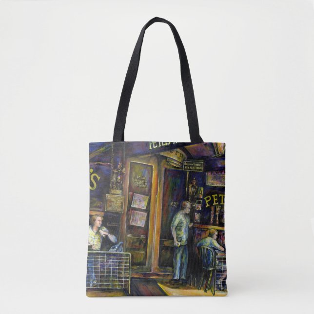 Haunted by the Amorphous Shape of Shadows Tote Bag (Front)
