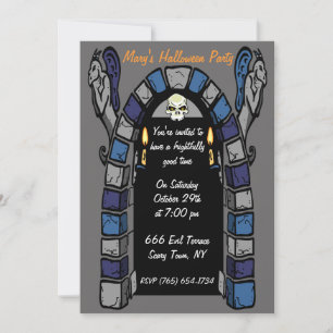 Haunted Castle Party Invitation