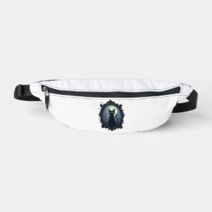 Haunted Cat Mirror Bum Bags